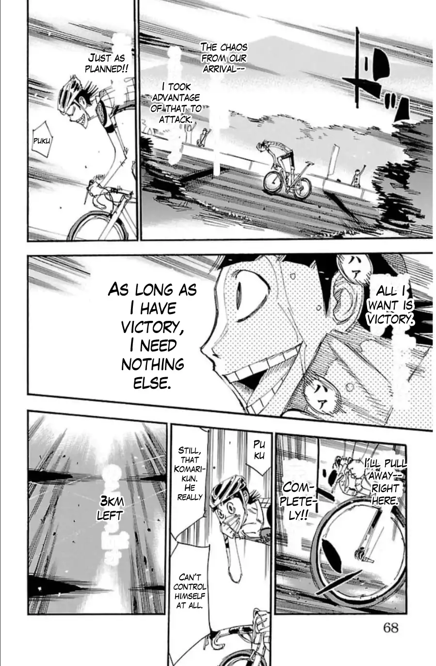 Yowamushi Pedal Chapter 340 16